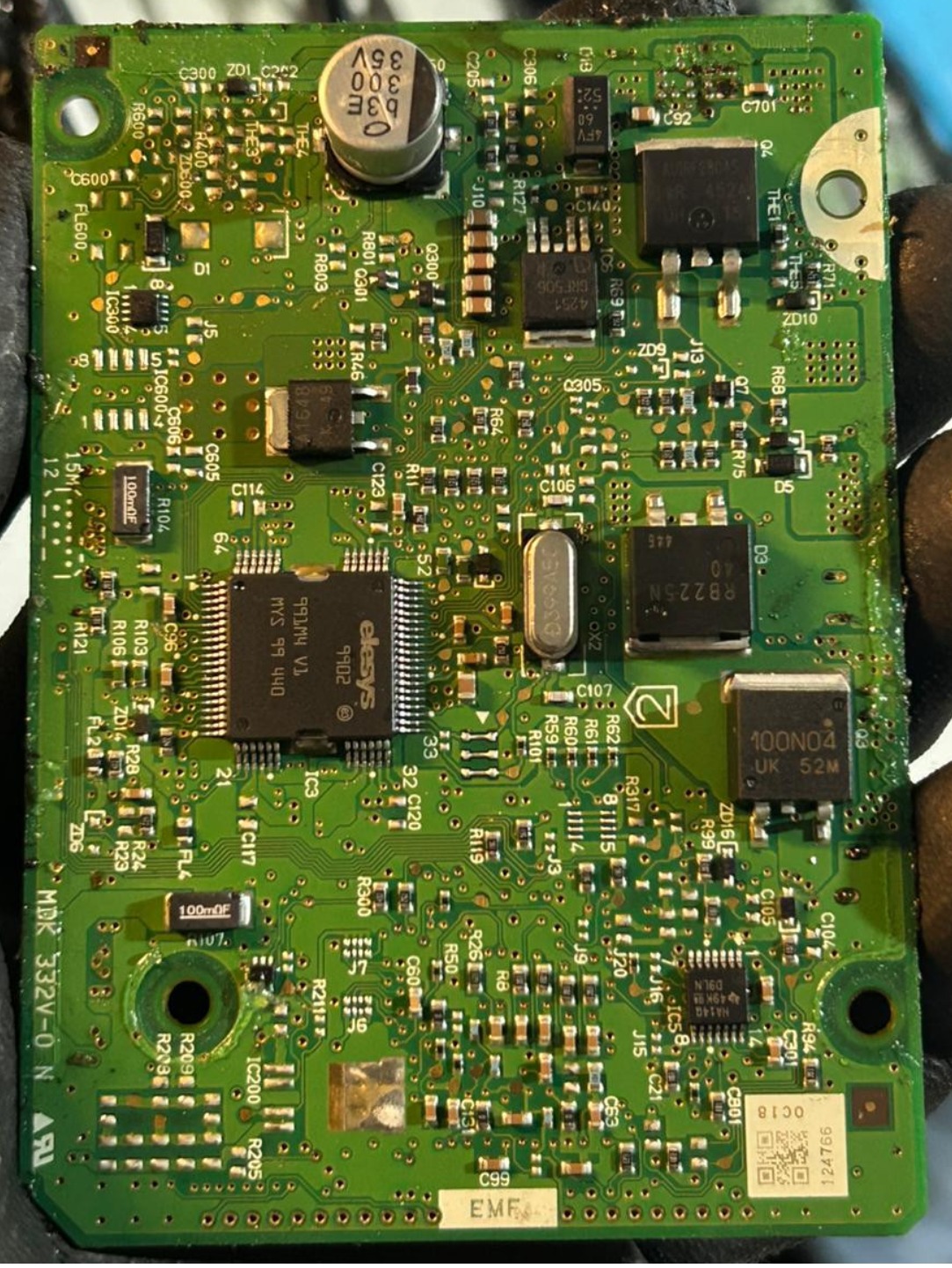 Verso da placa do módulo ABS Honda HR-V