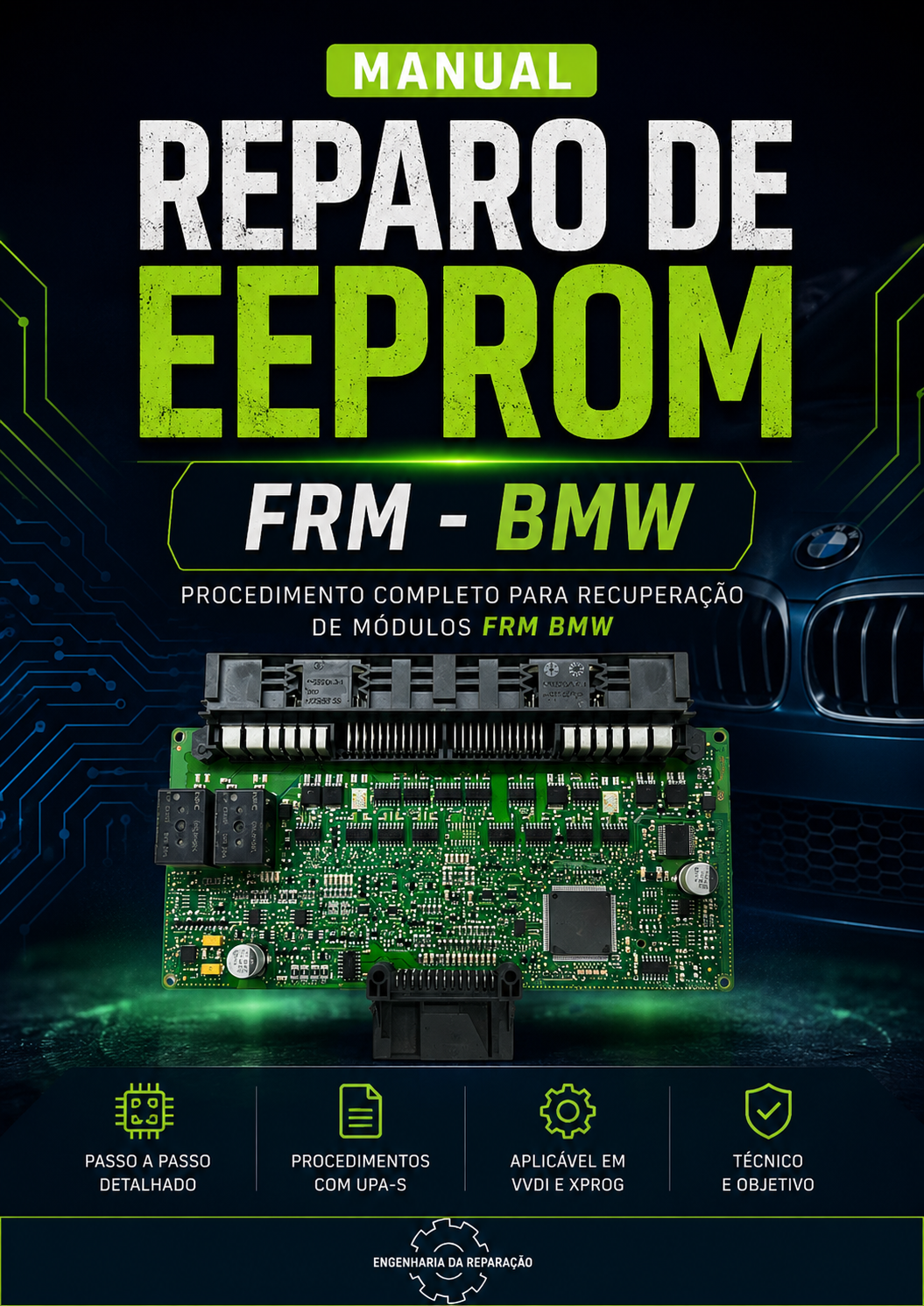 Capa do Manual Técnico FRM BMW — Reparo de EEPROM